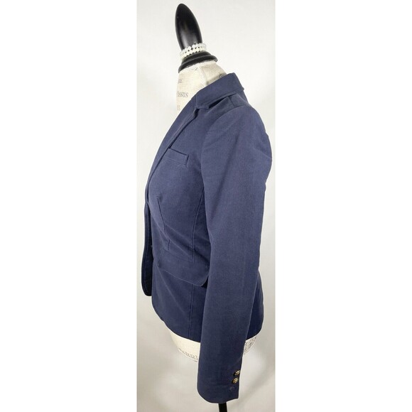 Tommy Hilfiger Navy Career Gold Button Preppy Capsule Blazer Jacket Sz XS - Picture 5 of 16